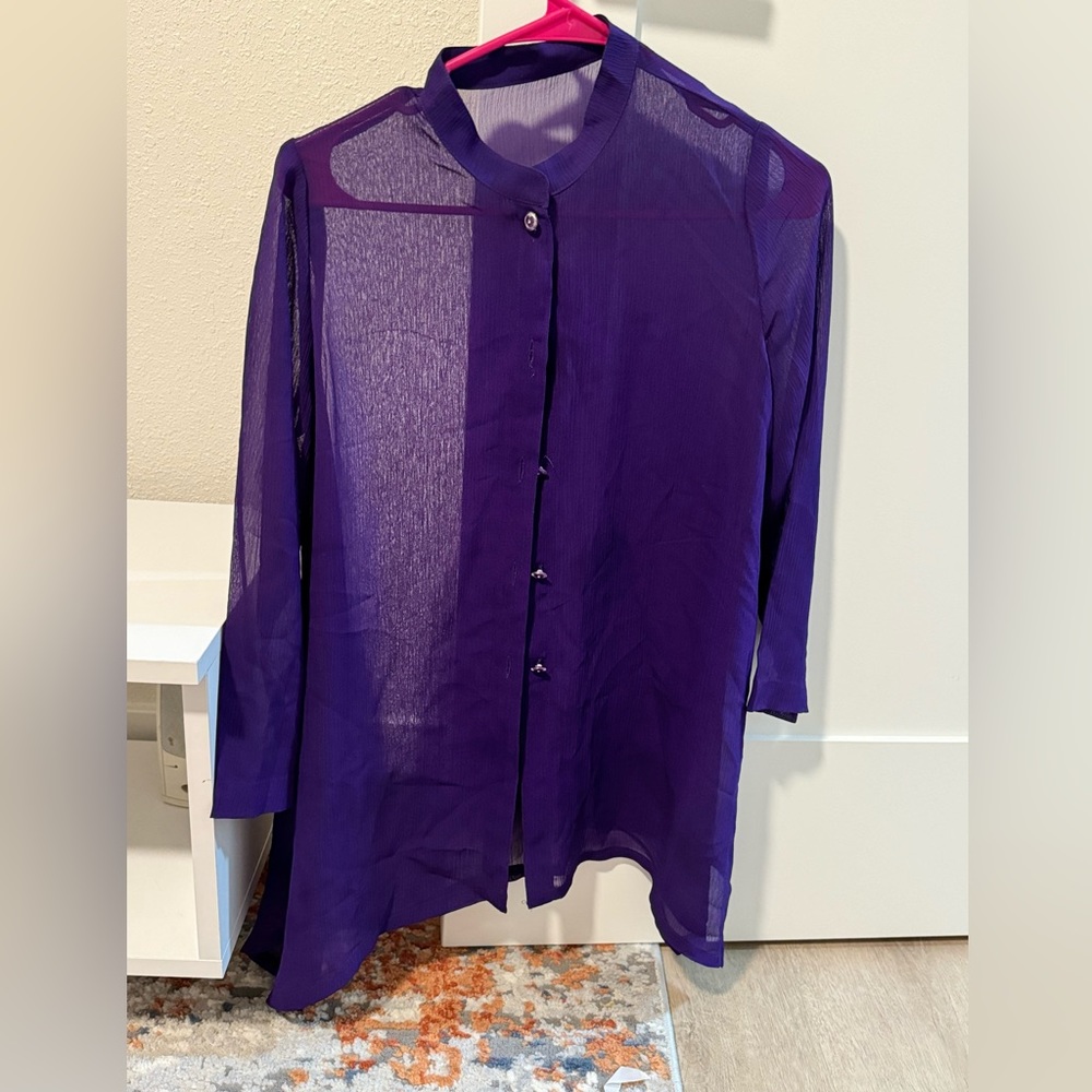 Sheer shirt never worn